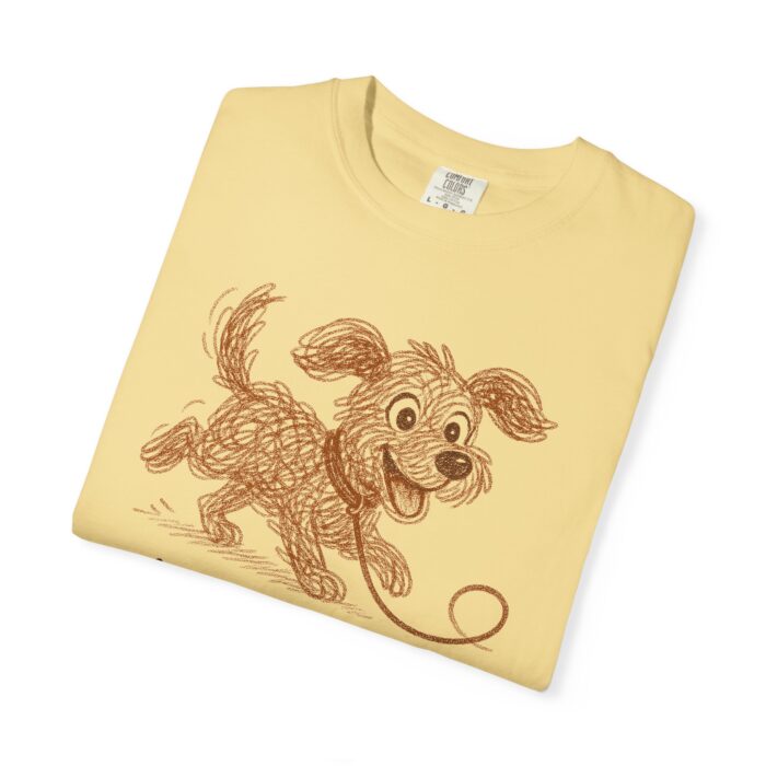 Loyal Dog Sketch Unisex T-Shirt - Fun Pet Lover Tee - Image 11