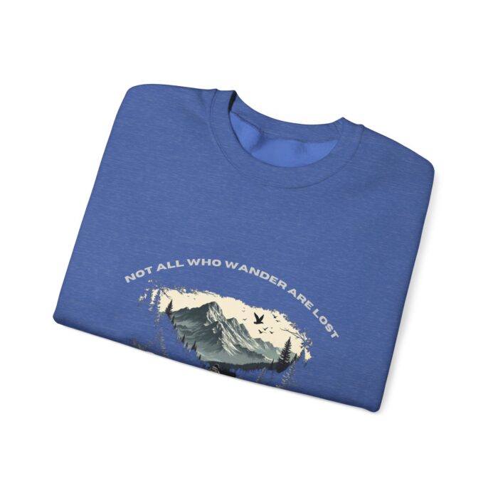 Not All Who Wander Are Lost Unisex Heavy Blend™ Crewneck Sweatshirt - Image 19