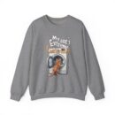My cat's extreme curiosity Unisex Heavy Blend™ Crewneck Sweatshirt
