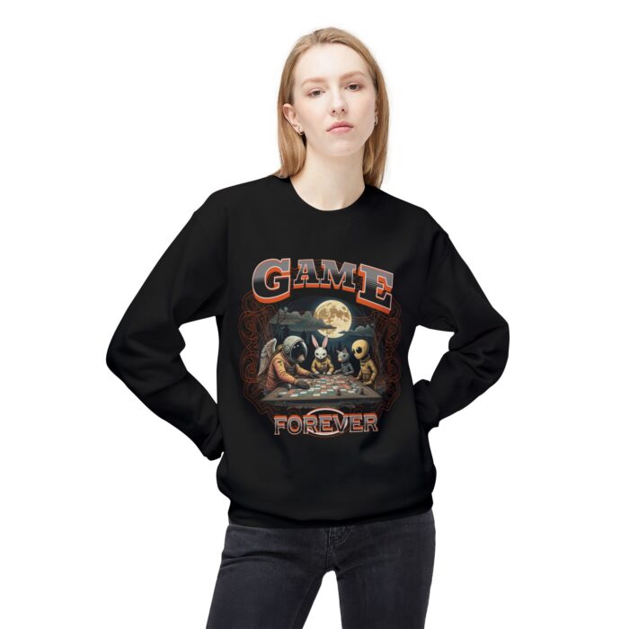 Game forever Unisex Midweight Softstyle Fleece Crewneck Sweatshirt - Image 7