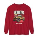 Rider Back in Time Unisex Garment-dyed Long Sleeve T-Shirt