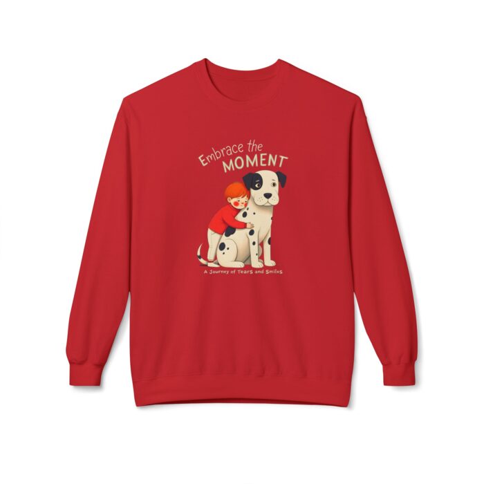 Embrace the moments2 Unisex Midweight Softstyle Fleece Crewneck Sweatshirt - Image 53
