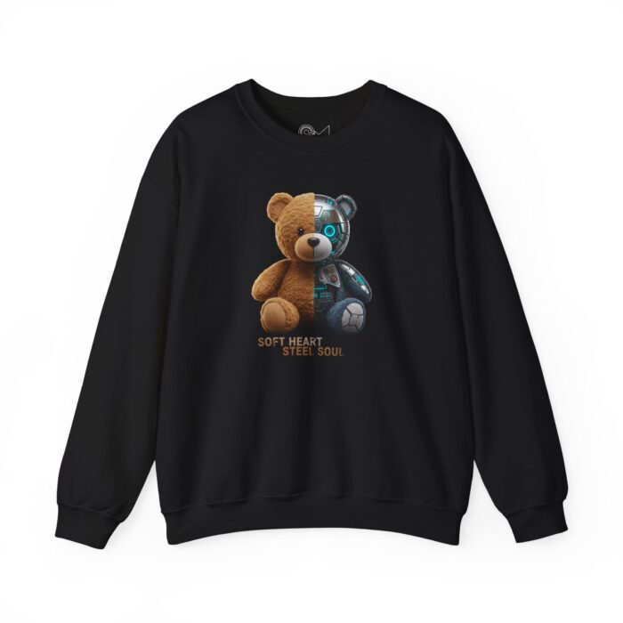 SOFT HEART, STEEL SOUL Unisex Heavy Blend™ Crewneck Sweatshirt - Image 9