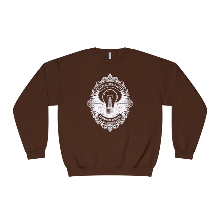 EVERY GLITCH IS A GIFT Unisex NuBlend® Crewneck Sweatshirt - Image 5