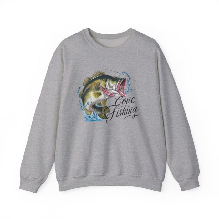 Gone Fishing Unisex Heavy Blend™ Crewneck Sweatshirt - Image 9