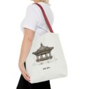 Traditional Korean pavilion Tote Bag (AOP)