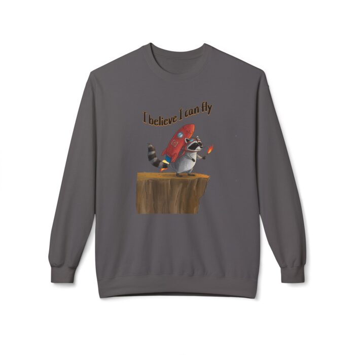 I believe I can fly Unisex Midweight Softstyle Fleece Crewneck Sweatshirt - Image 21