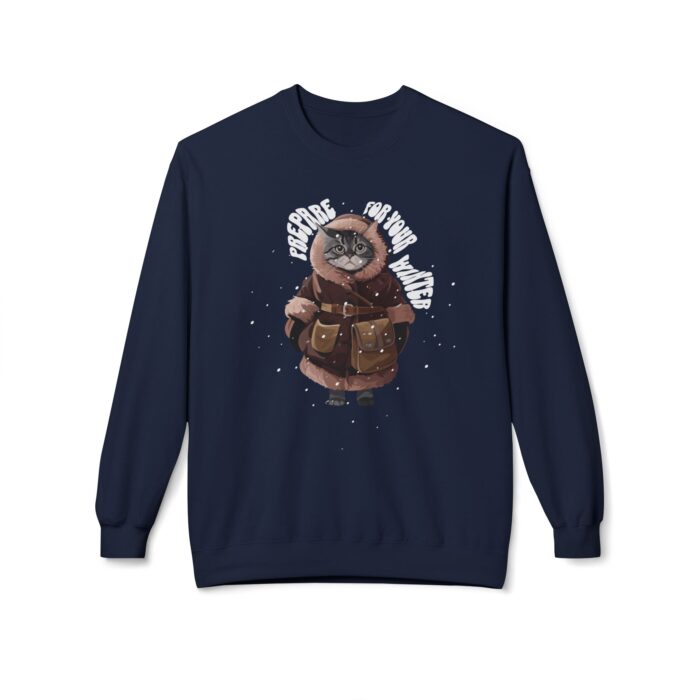 Prepare for your winter Unisex Midweight Softstyle Fleece Crewneck Sweatshirt - Image 33
