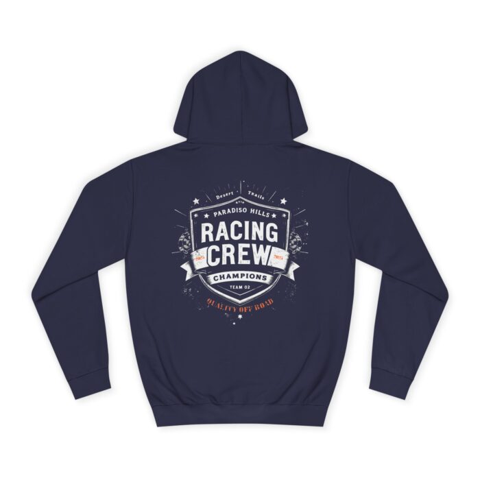 Racing crew Unisex College Hoodie - Image 10