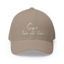 Embroidered Cap - 'Scars Turn Into Stars' Inspiring Quote