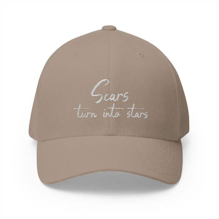 Embroidered Cap - 'Scars Turn Into Stars' Inspiring Quote - Image 9