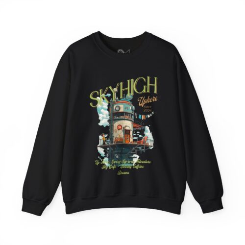Sky high cafe Unisex Heavy Blend™ Crewneck Sweatshirt