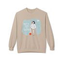 Not a care in the world Unisex Midweight Softstyle Fleece Crewneck Sweatshirt