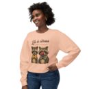 Life is circus Unisex Lightweight Crewneck Sweatshirt