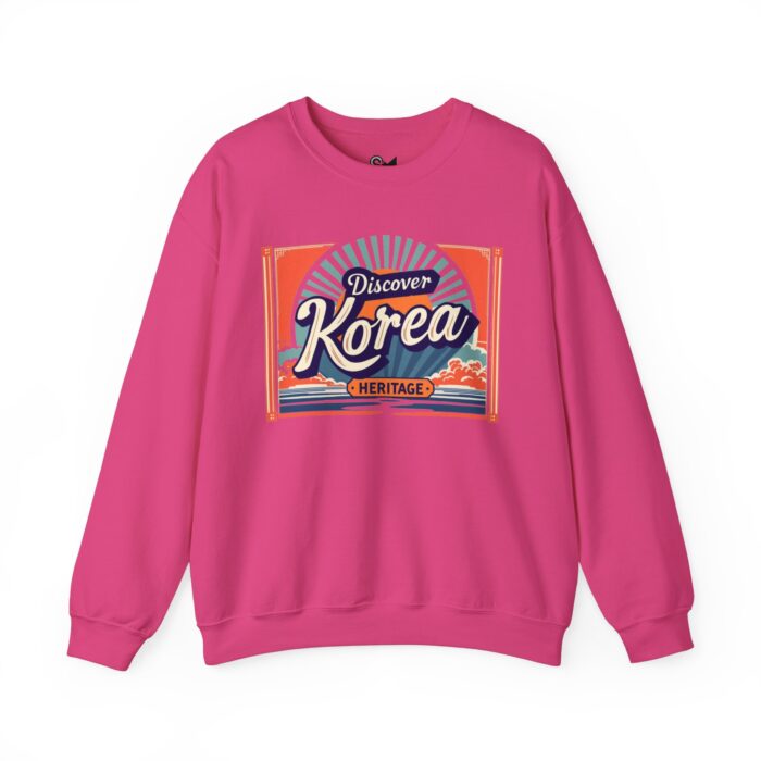 Discover Korea heritage Unisex Heavy Blend™ Crewneck Sweatshirt - Image 45