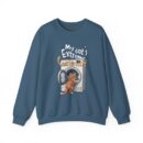 My cat's extreme curiosity Unisex Heavy Blend™ Crewneck Sweatshirt