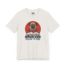 Follow the pug Unisex Jersey Short Sleeve Tee