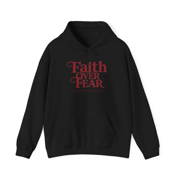 Faith over fear Unisex Heavy Blend™ Hooded Sweatshirt - Image 5