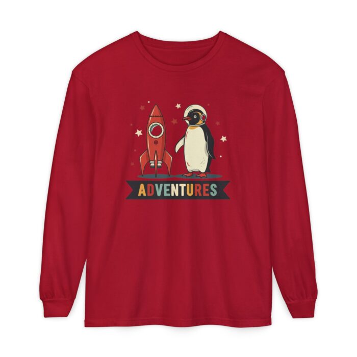 Adventures Unisex Garment-dyed Long Sleeve T-Shirt - Image 33