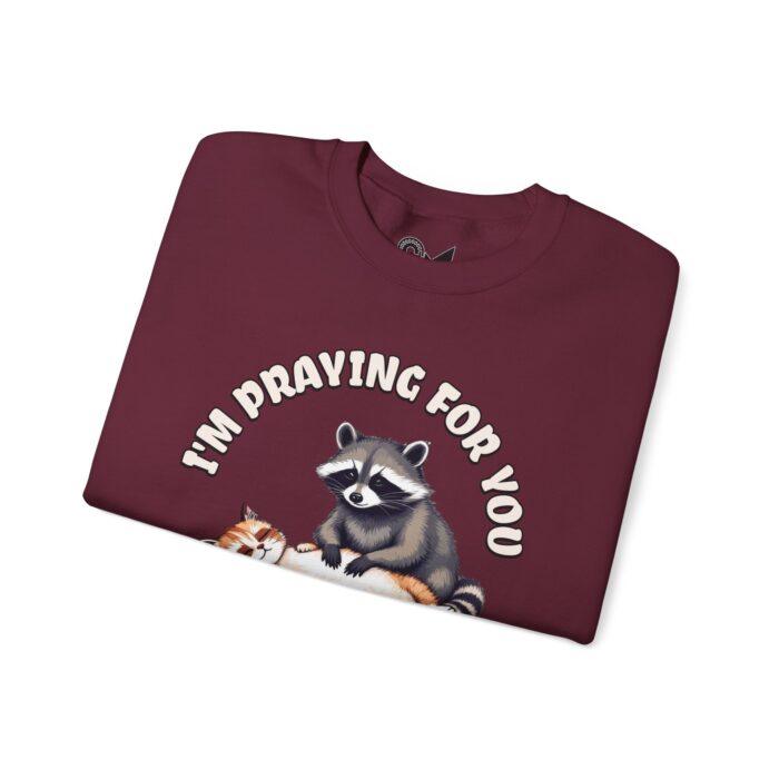 I'm praying for yo Unisex Heavy Blend™ Crewneck Sweatshirt - Image 15
