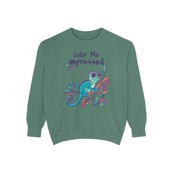Color Me Unisex Garment-Dyed Sweatshirt - Image 9