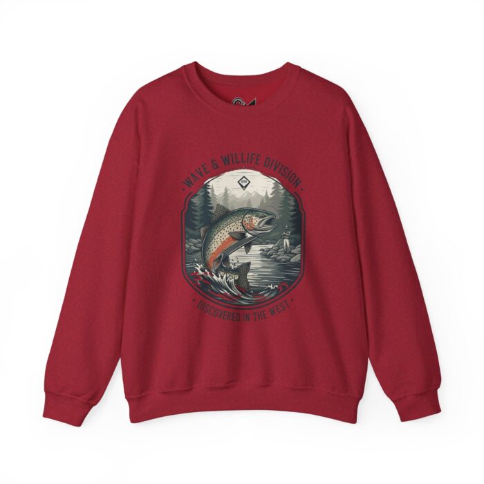 Discovered in the west Unisex Heavy Blend™ Crewneck Sweatshirt - Image 33
