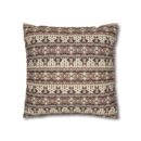 Vintage Cozy Faux Suede Square Pillowcase