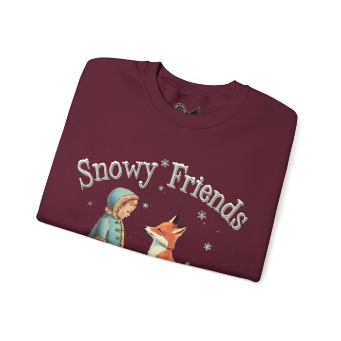 Snowy Friends Unisex Heavy Blend™ Crewneck Sweatshirt - Image 11