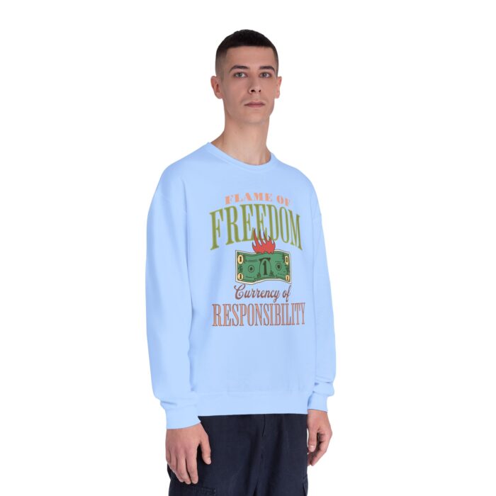 Currency of freedom Unisex NuBlend® Crewneck Sweatshirt - Image 23
