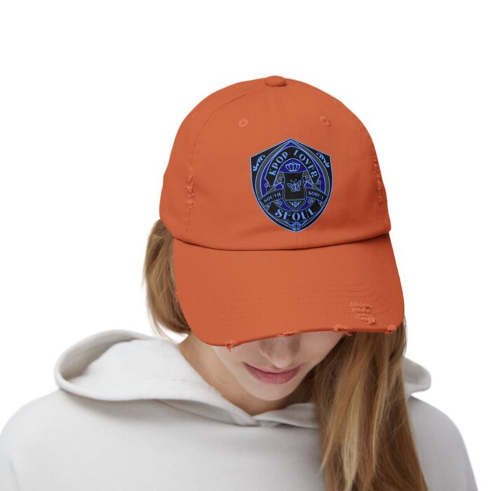 K-POP LOVER Unisex Distressed Cap - Image 8