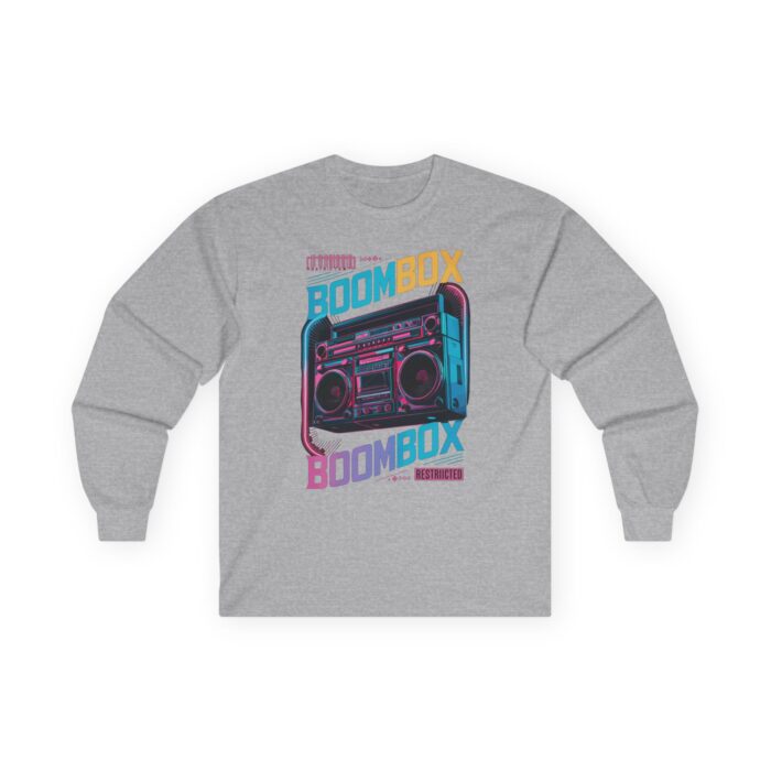 Boom box Unisex Ultra Cotton Long Sleeve Tee - Image 10