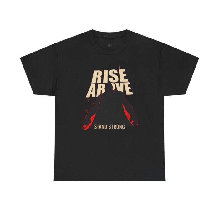 "meta_description": "Get the Rise Above Unisex Heavy Cotton Tee for unmatched comfort and style. Perfect for any wardrobe.",