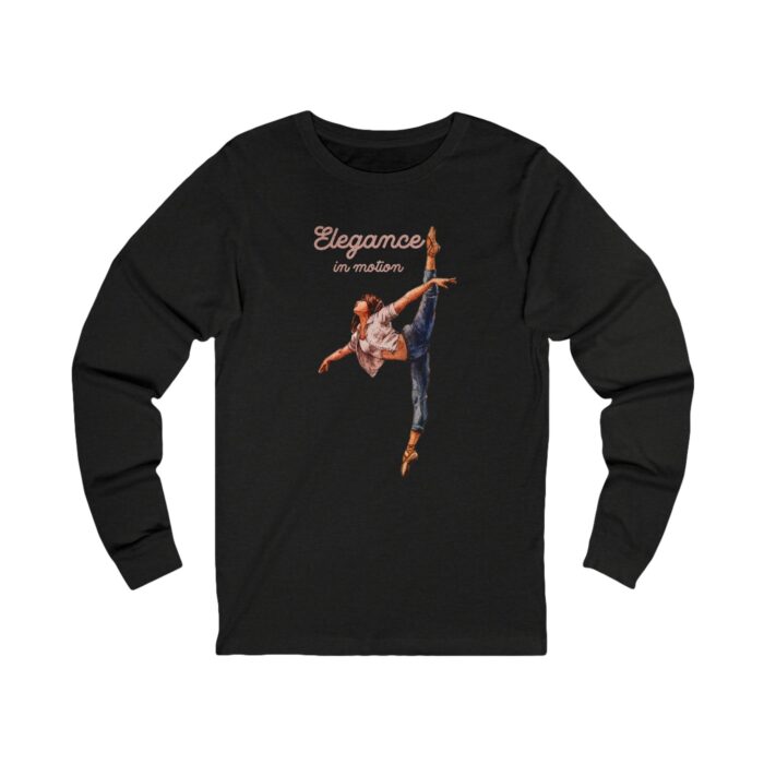 Elegance in motion Unisex Jersey Long Sleeve Tee - Image 7