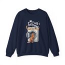 My cat's extreme curiosity Unisex Heavy Blend™ Crewneck Sweatshirt
