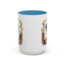Falling into fantasy Accent Coffee Mug (11, 15oz)