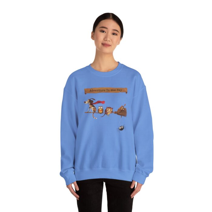 Adventure in the sky Unisex Heavy Blend™ Crewneck Sweatshirt - Image 16