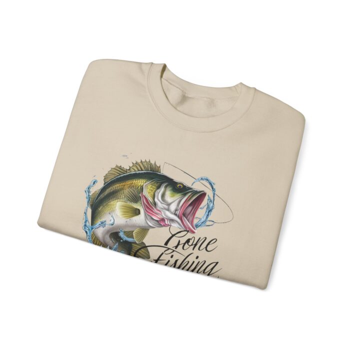 Gone Fishing Unisex Heavy Blend™ Crewneck Sweatshirt - Image 7