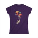 Astronaut and balloon Women's Softstyle Tee