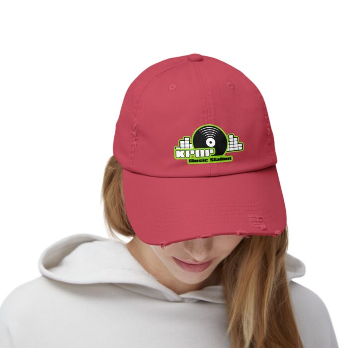 KPOP Music Station Unisex Distressed Cap - Image 24