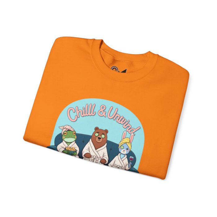 Chill & Unwind Unisex Heavy Blend™ Crewneck Sweatshirt - Image 11