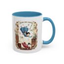 Falling into fantasy Accent Coffee Mug (11, 15oz)