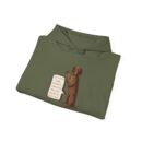 'You Must Be Ready' Dog Signal Message Unisex Heavy Blend™ Hooded Sweatshirt