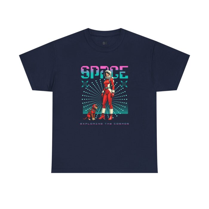 Space Unisex Heavy Cotton Tee - Image 13