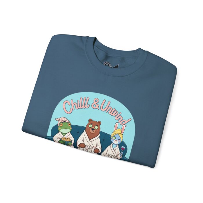 Chill & Unwind Unisex Heavy Blend™ Crewneck Sweatshirt - Image 23