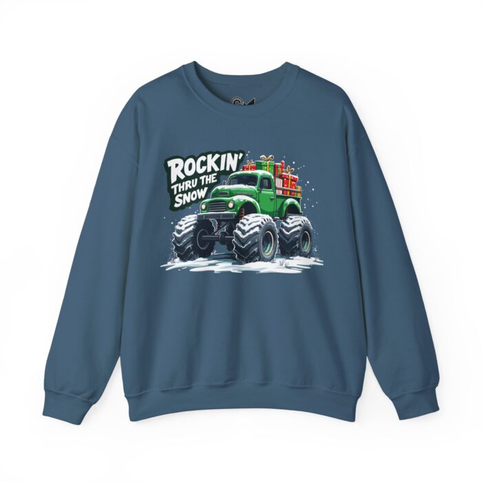 ROCKIN' THRU THE SNOW Unisex Heavy Blend™ Crewneck Sweatshirt - Image 37