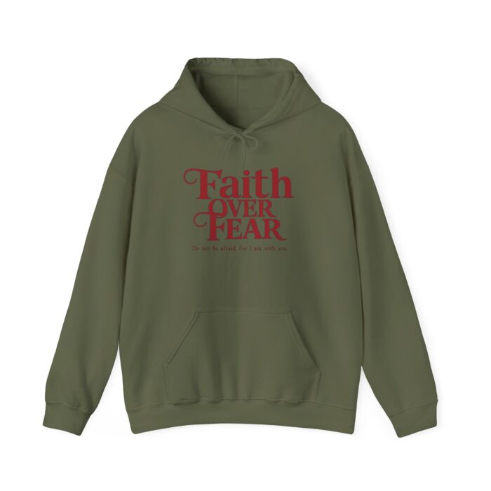 Faith over fear Unisex Heavy Blend™ Hooded Sweatshirt - Image 21