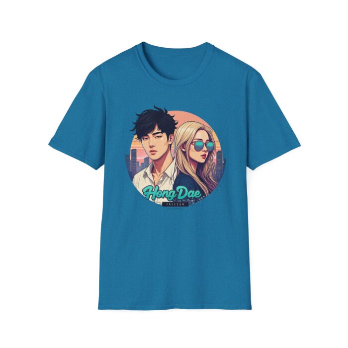 HongDae Freedom Unisex Softstyle T-Shirt - Image 29