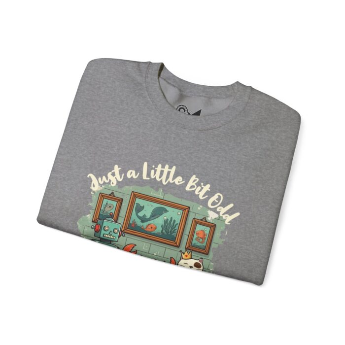 Just a little bit odd Unisex Heavy Blend™ Crewneck Sweatshirt - Image 19