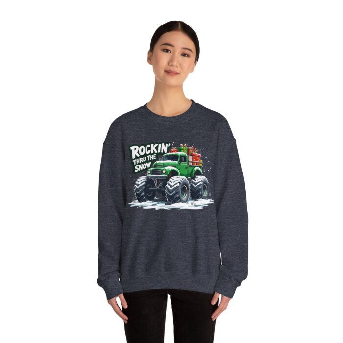 ROCKIN' THRU THE SNOW Unisex Heavy Blend™ Crewneck Sweatshirt - Image 32