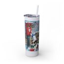 At the postbox Skinny Tumbler with Straw, 20oz